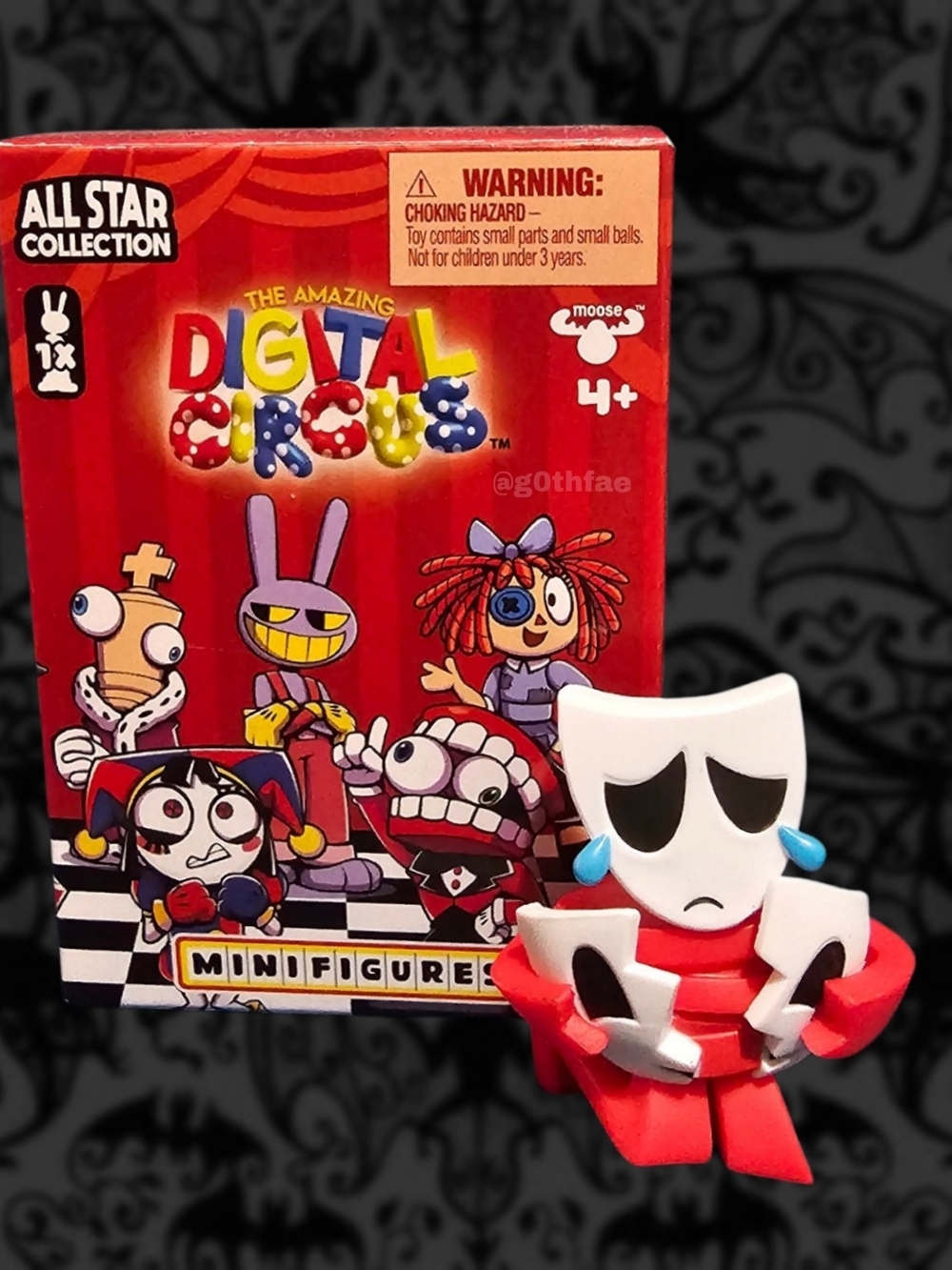 The Amazing Digital Circus Gangle 2" Glitch Minifigure - All Star Collection